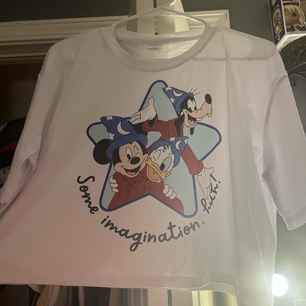 Disney  White Graphic T-Shirt